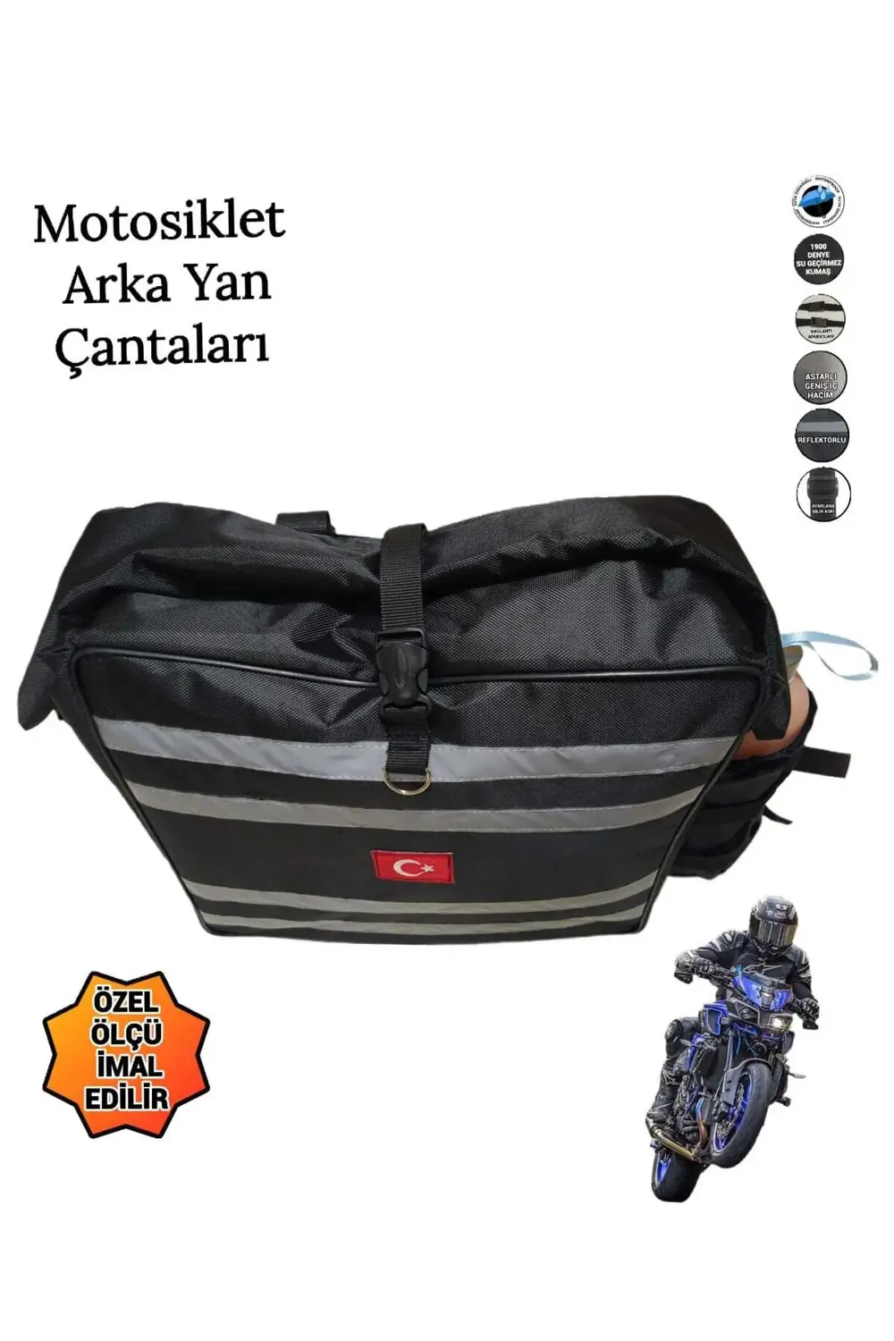 MOTOSİKLET ARKA YAN ÇANTALARI