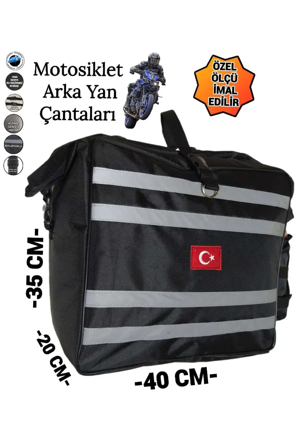 MOTOSİKLET ARKA YAN ÇANTALARI