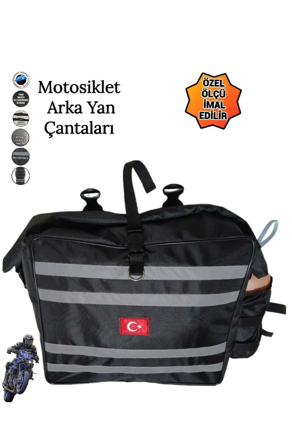 MOTOSİKLET ARKA YAN ÇANTALARI