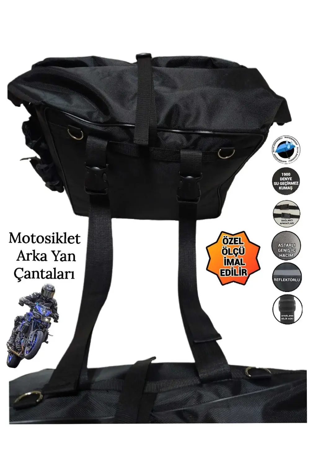 MOTOSİKLET ARKA YAN ÇANTALARI