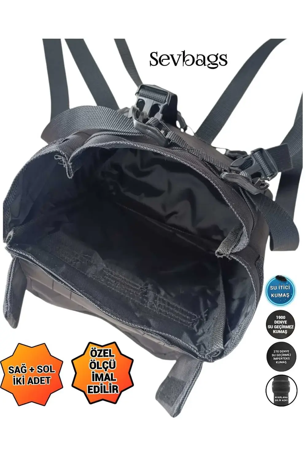 motosiklet avadanlık ön koruma demiri çantaları