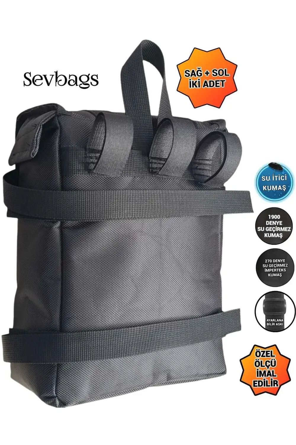 motosiklet avadanlık ön koruma demiri çantaları