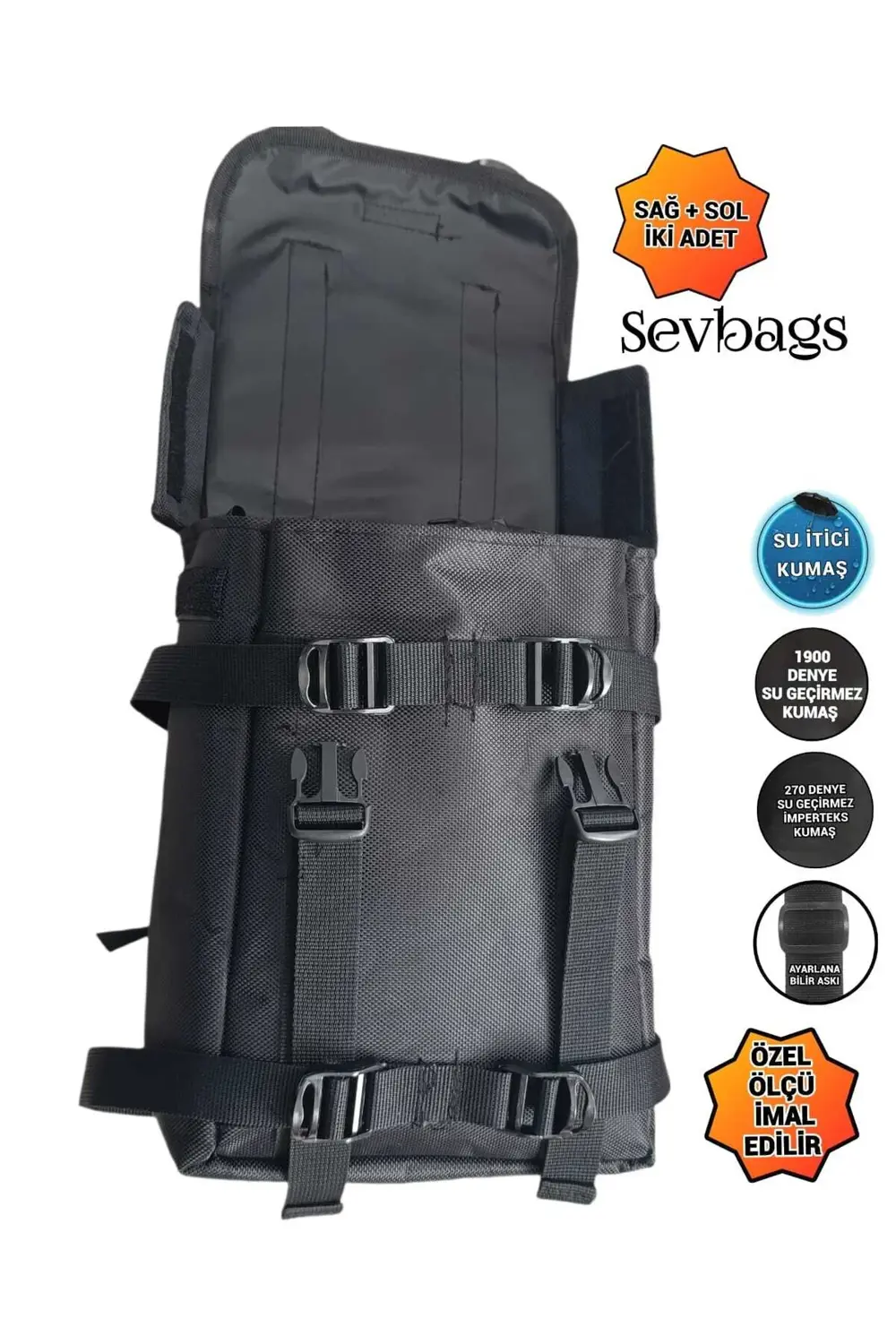 motosiklet avadanlık ön koruma demiri çantaları