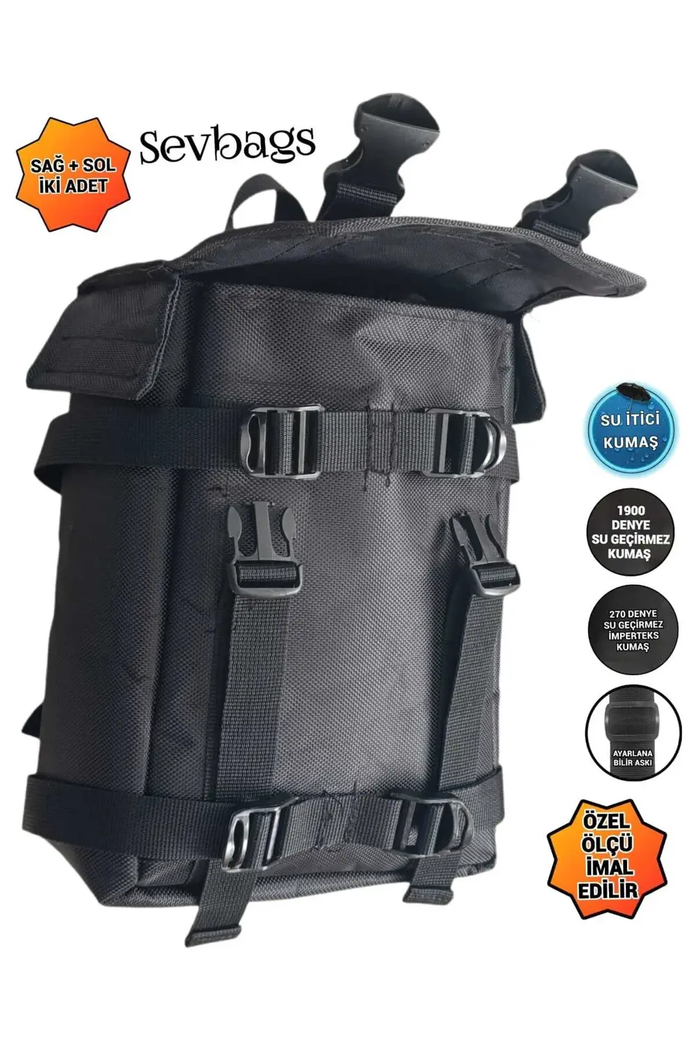 motosiklet avadanlık ön koruma demiri çantaları