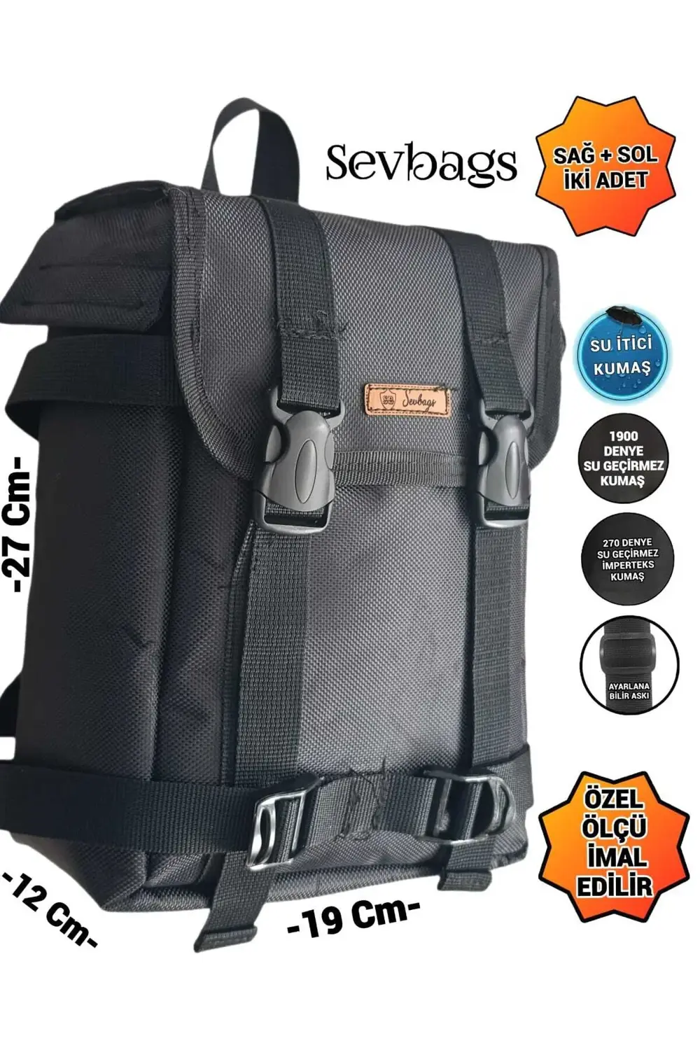 motosiklet avadanlık ön koruma demiri çantaları