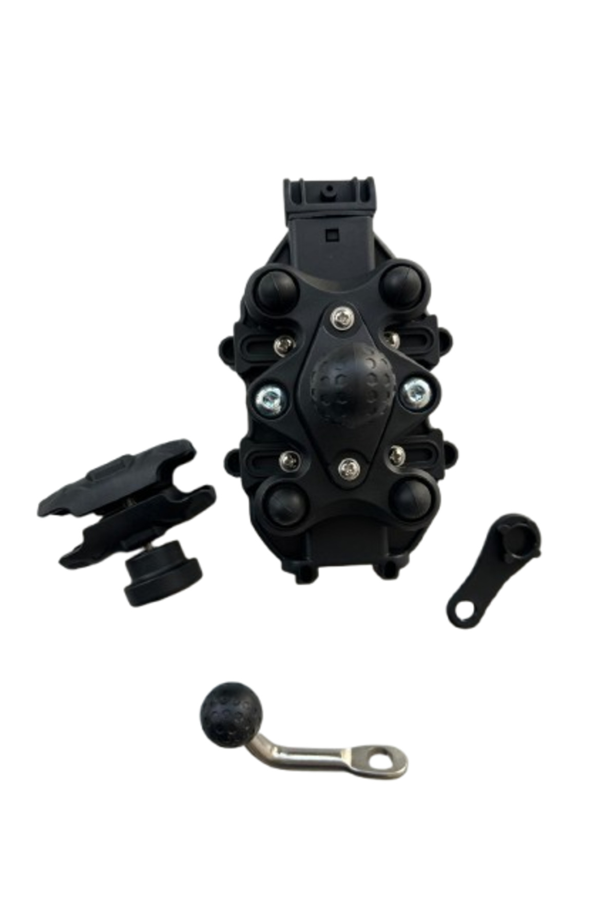 Motosiklet Ayna Bağlantılı Telefon Tutucu (Titreşim Modüllü) AB K