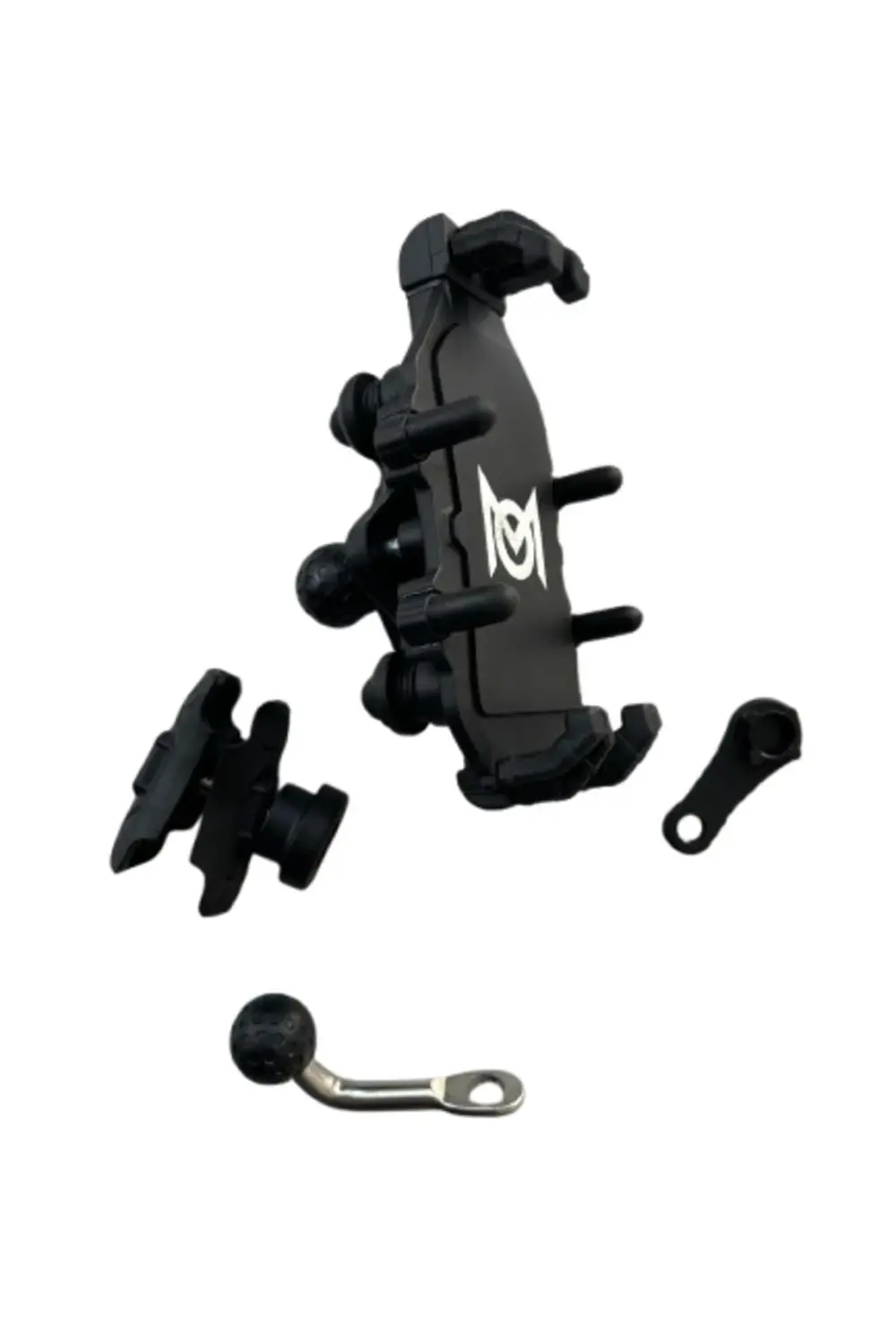 Motosiklet Ayna Bağlantılı Telefon Tutucu (Titreşim Modüllü) AB K