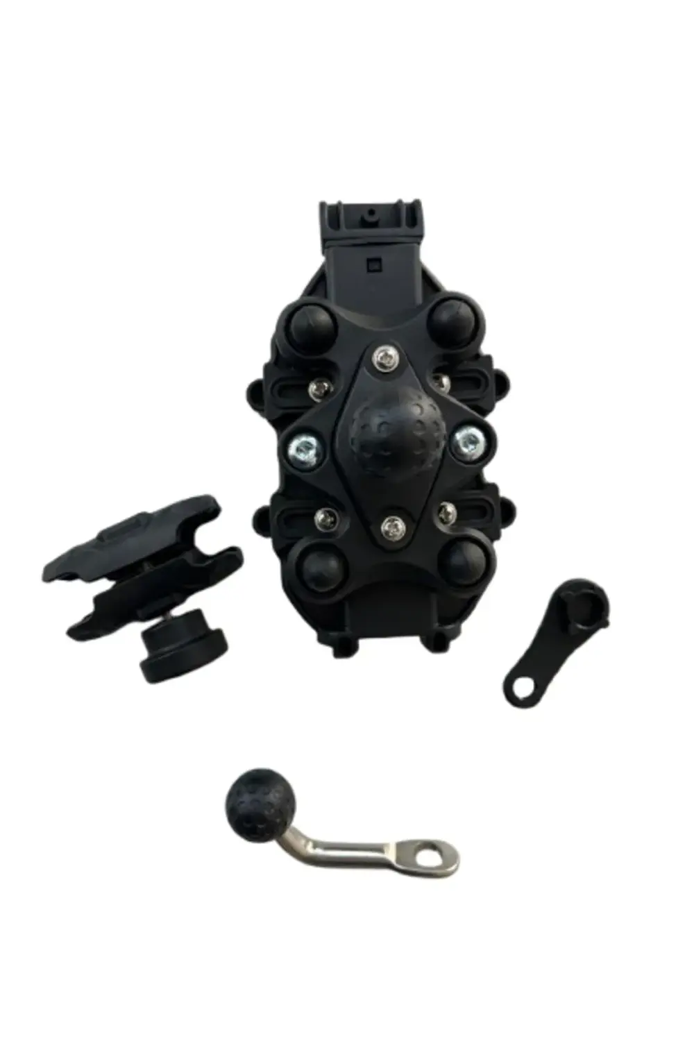 Motosiklet Ayna Bağlantılı Telefon Tutucu (Titreşim Modüllü) AB K