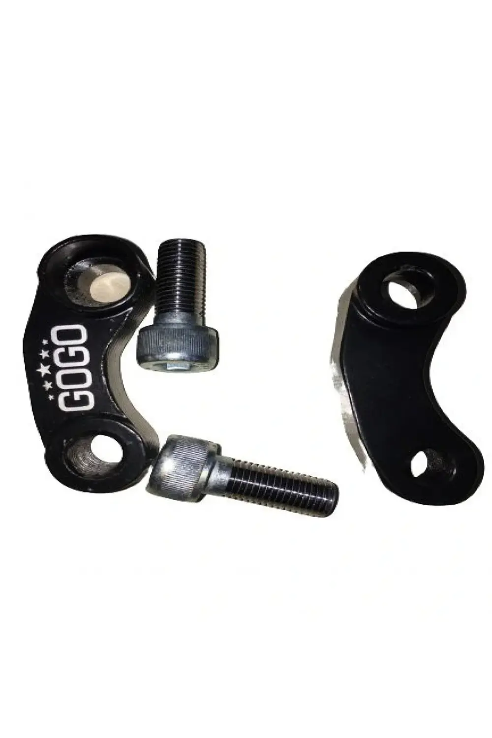 Motosiklet Ayna Uzatma Aparatı Metal Siyah