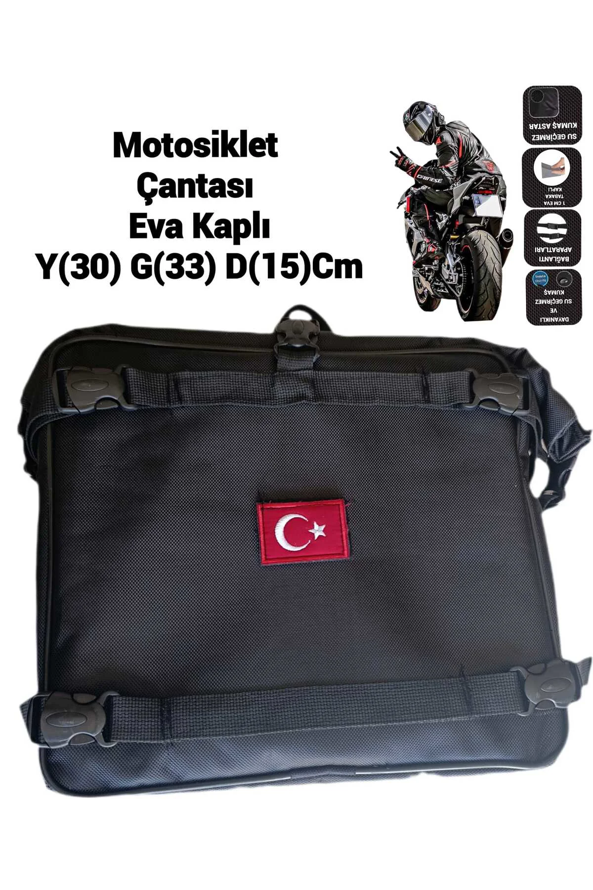 MOTOSİKLET ÇANTA TAŞIYICILARI ÜNİVERSAL MODEL ARKA ÇANTA DEMİRİ Ç
