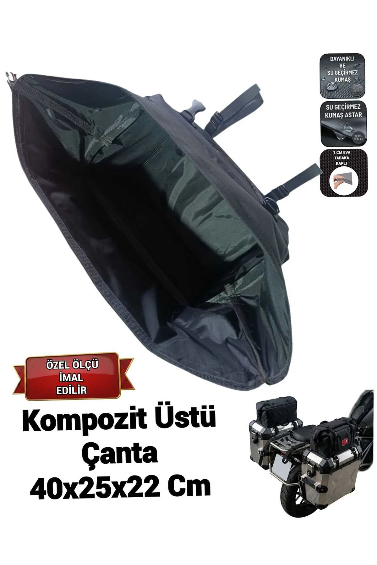 MOTOSİKLET ÇANTALARI KOMPOZİT ÜSTÜ ÇANTALAR