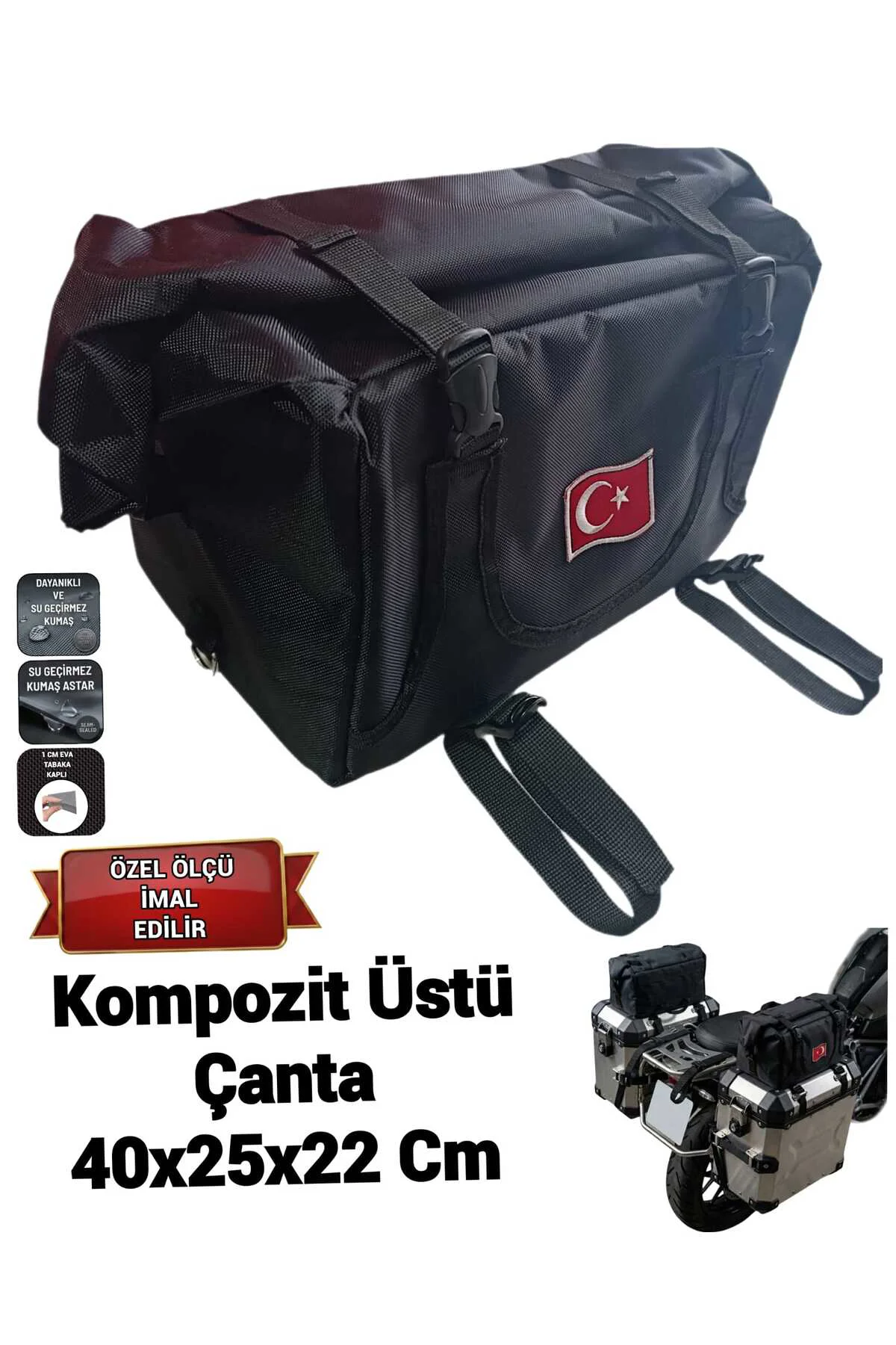 MOTOSİKLET ÇANTALARI KOMPOZİT ÜSTÜ ÇANTALAR