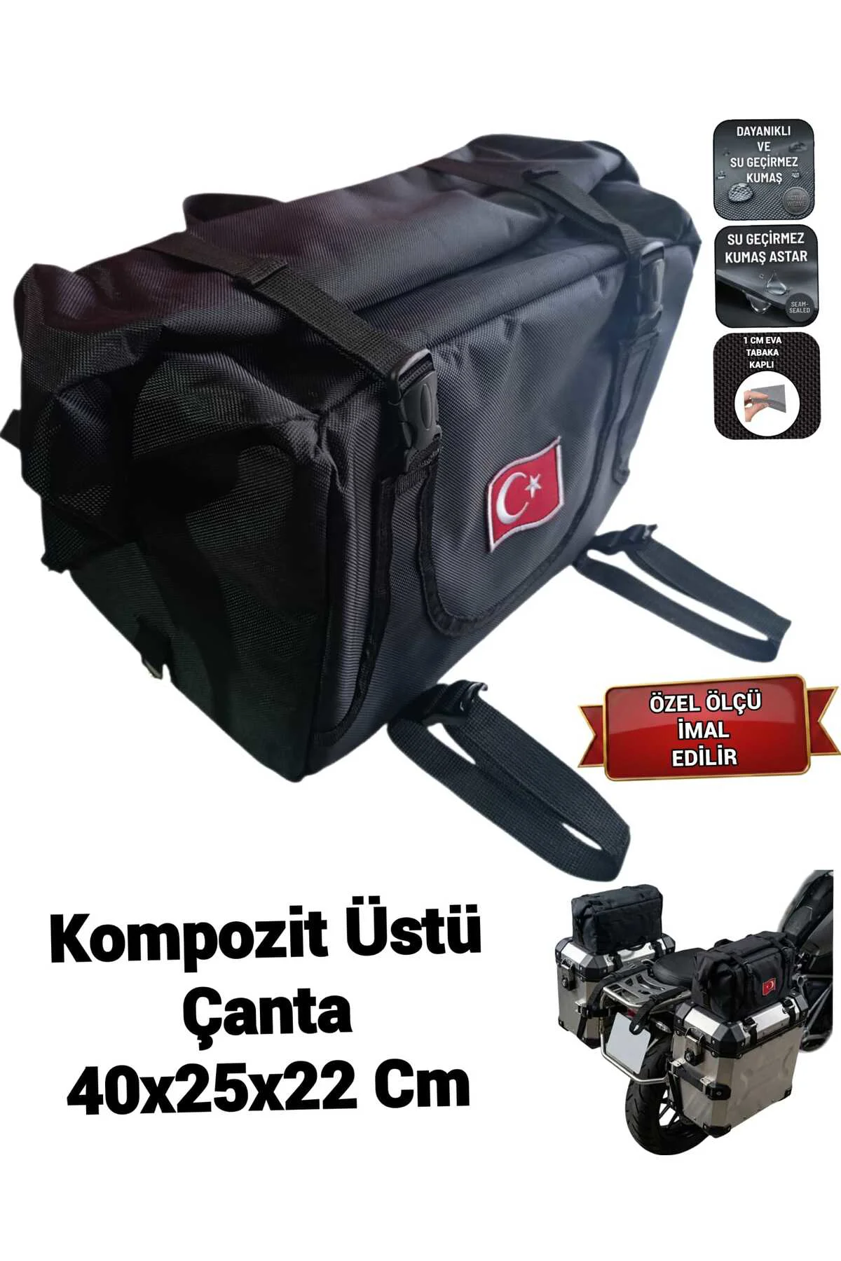 MOTOSİKLET ÇANTALARI KOMPOZİT ÜSTÜ ÇANTALAR