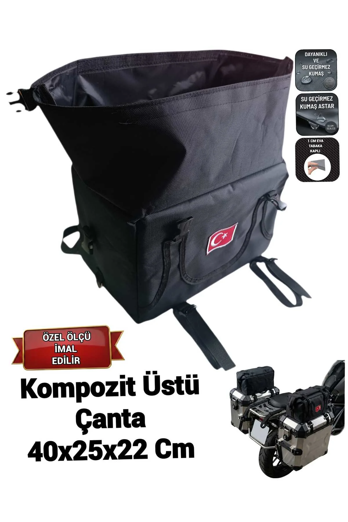 MOTOSİKLET ÇANTALARI KOMPOZİT ÜSTÜ ÇANTALAR