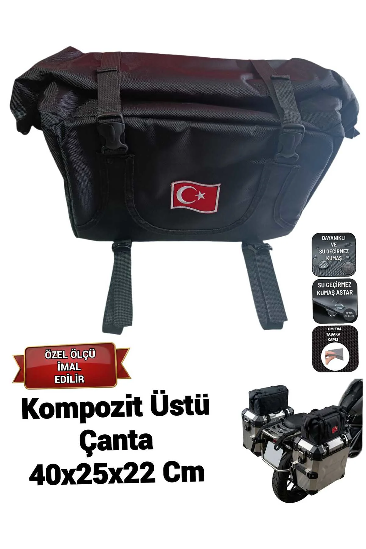 MOTOSİKLET ÇANTALARI KOMPOZİT ÜSTÜ ÇANTALAR