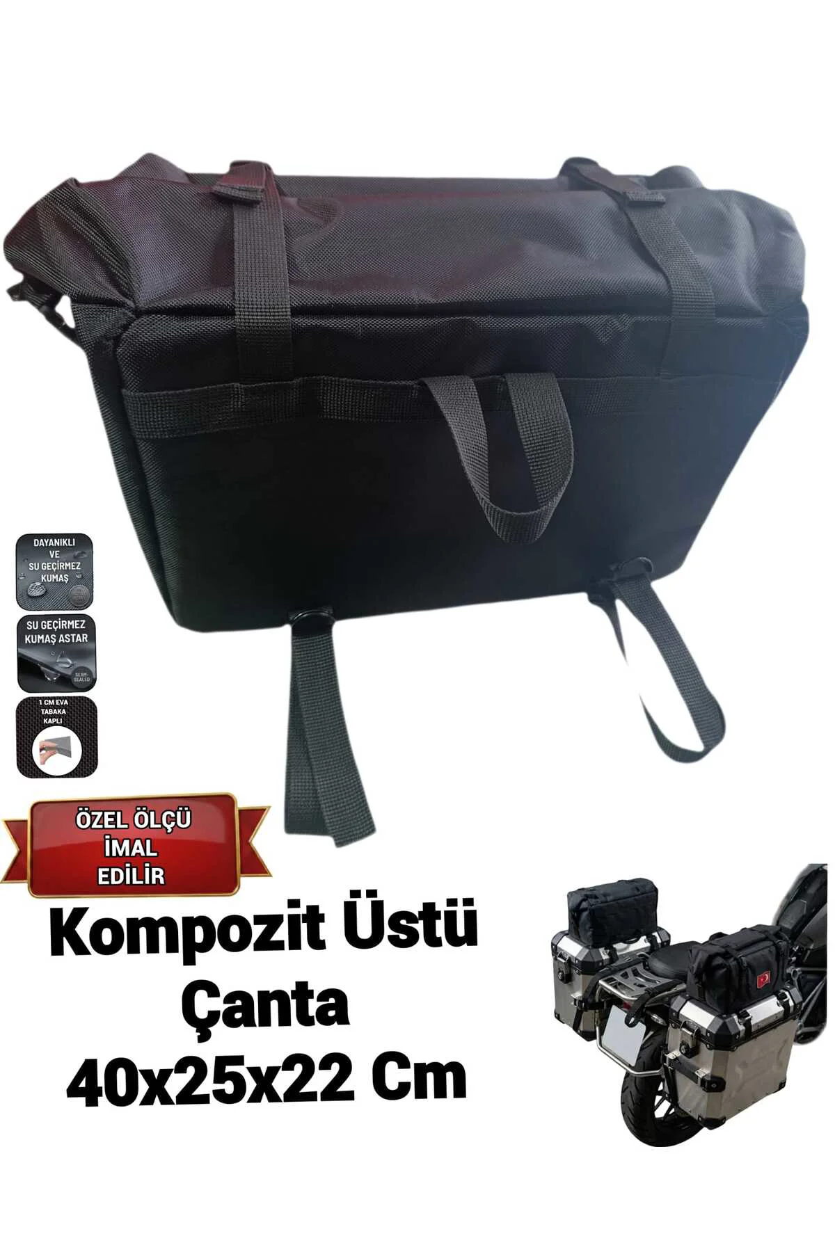 MOTOSİKLET ÇANTALARI KOMPOZİT ÜSTÜ ÇANTALAR