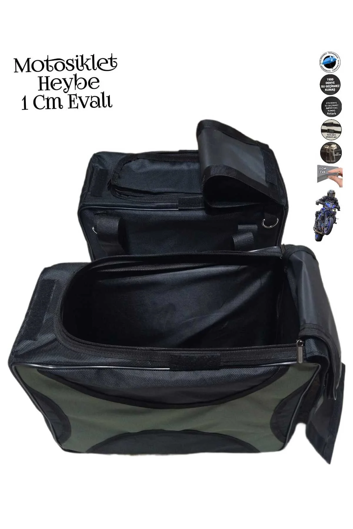 MOTOSİKLET EVALI HEYBE ÇANTA