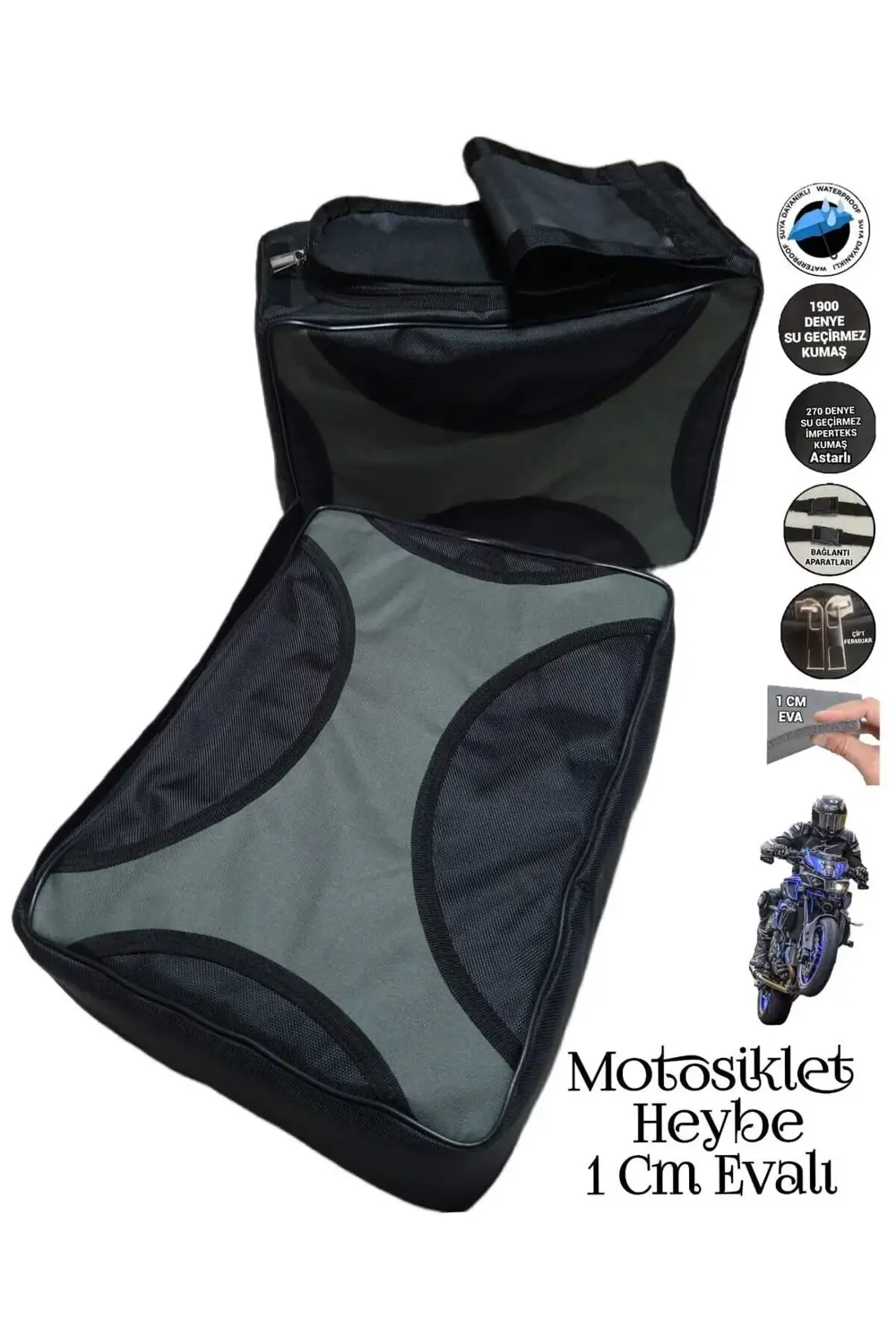 MOTOSİKLET EVALI HEYBE ÇANTA