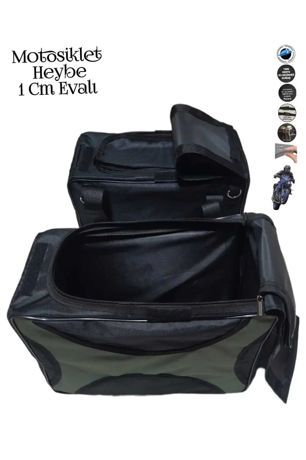 MOTOSİKLET EVALI HEYBE ÇANTA