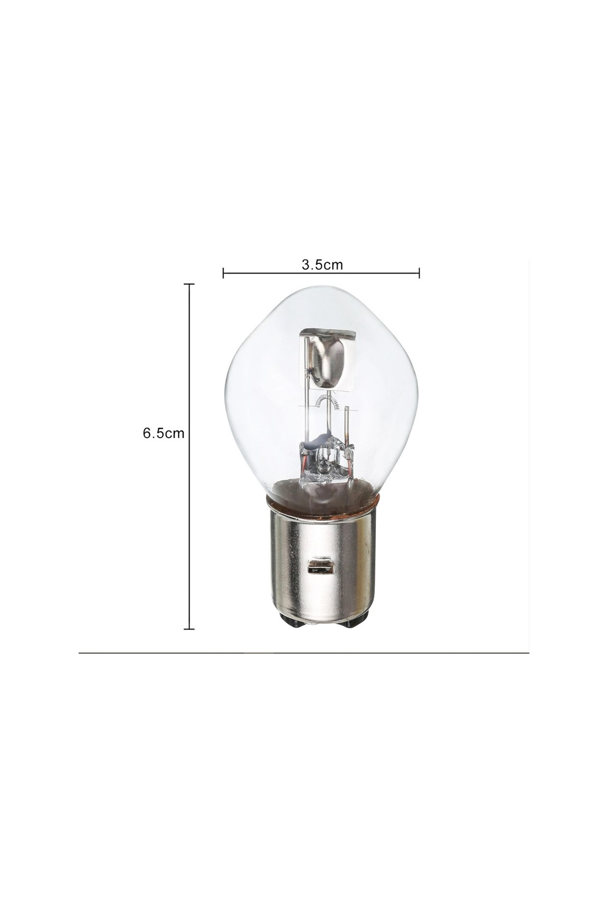 Motosiklet Far Ampulü Halojen 12V A35-35W S2 BA20D Bosch Tipi