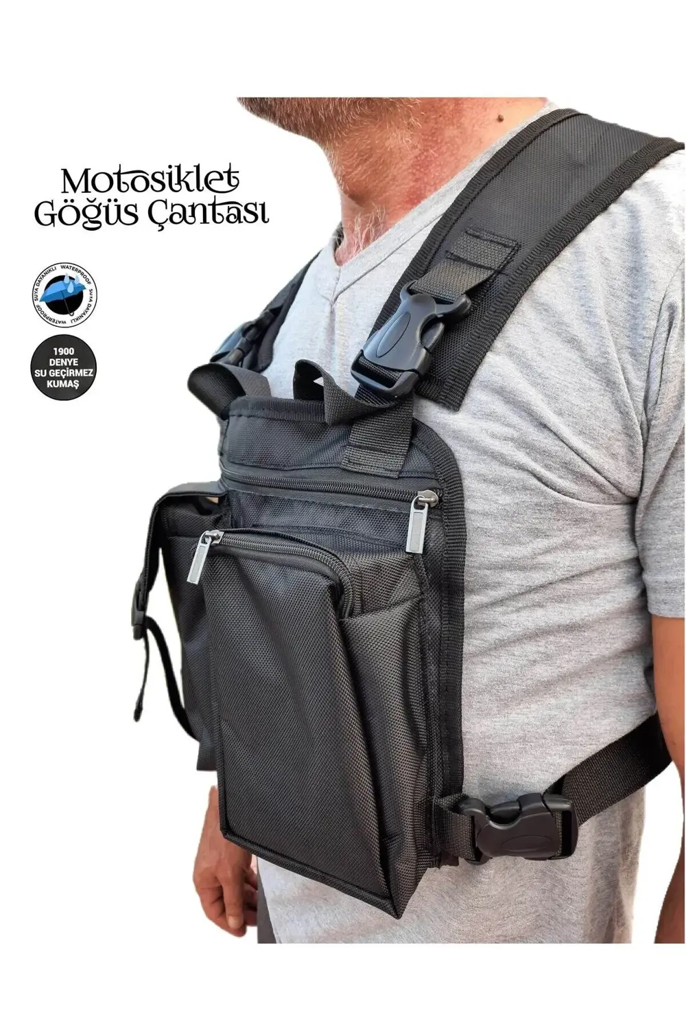 MOTOSİKLET GÖĞÜS ÇANTASI