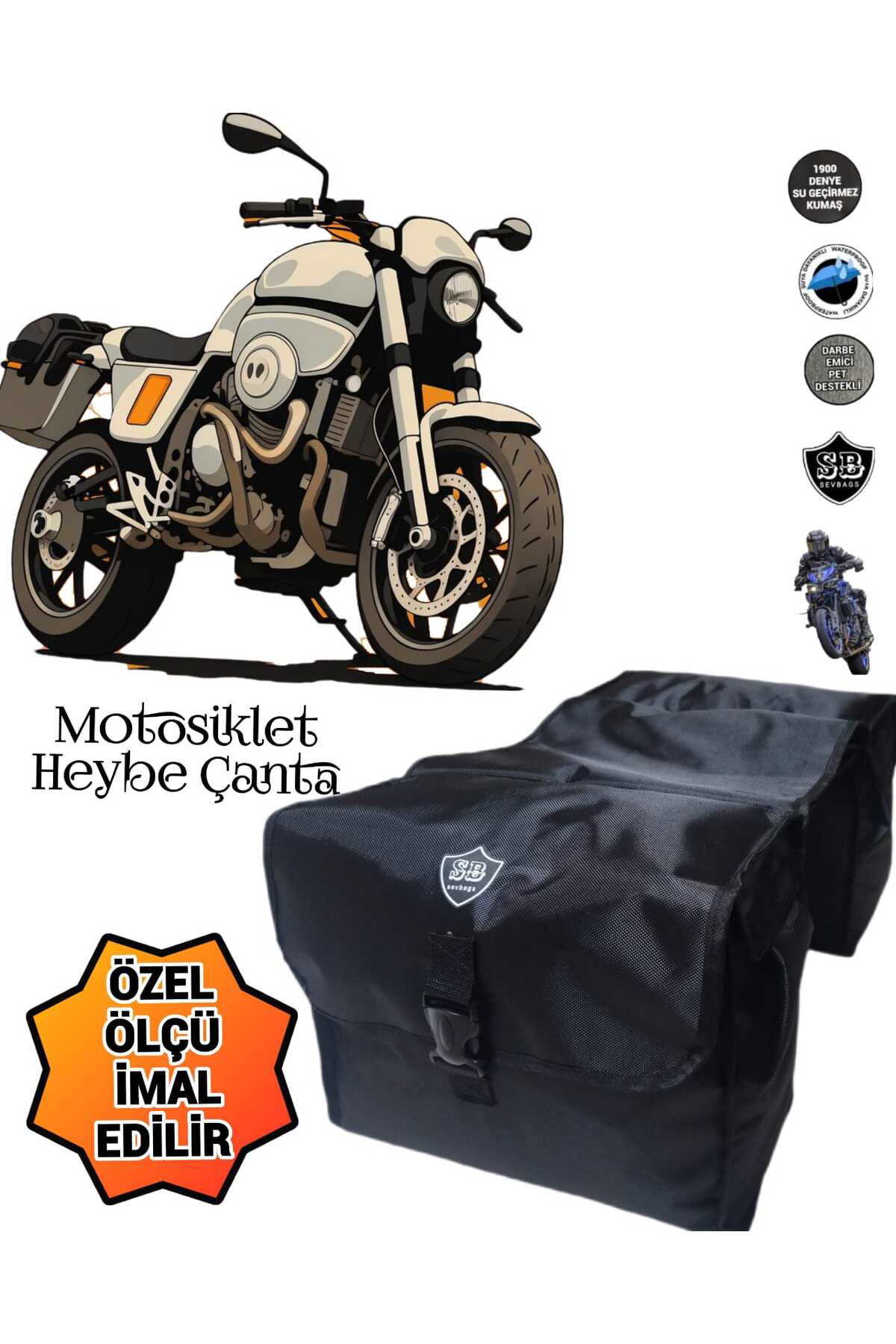 Motosiklet Heybe Çanta