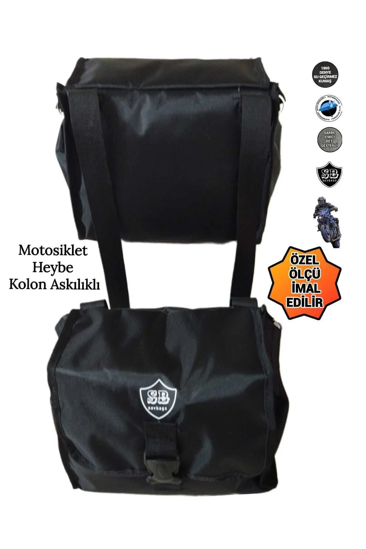 MOTOSİKLET HEYBE ÇANTA KOLON ASKILI