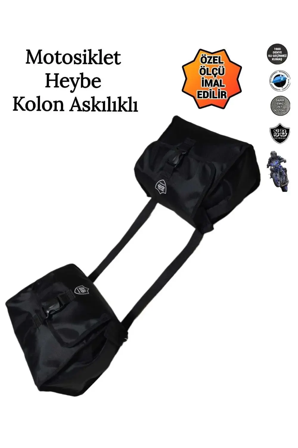 MOTOSİKLET HEYBE ÇANTA KOLON ASKILI