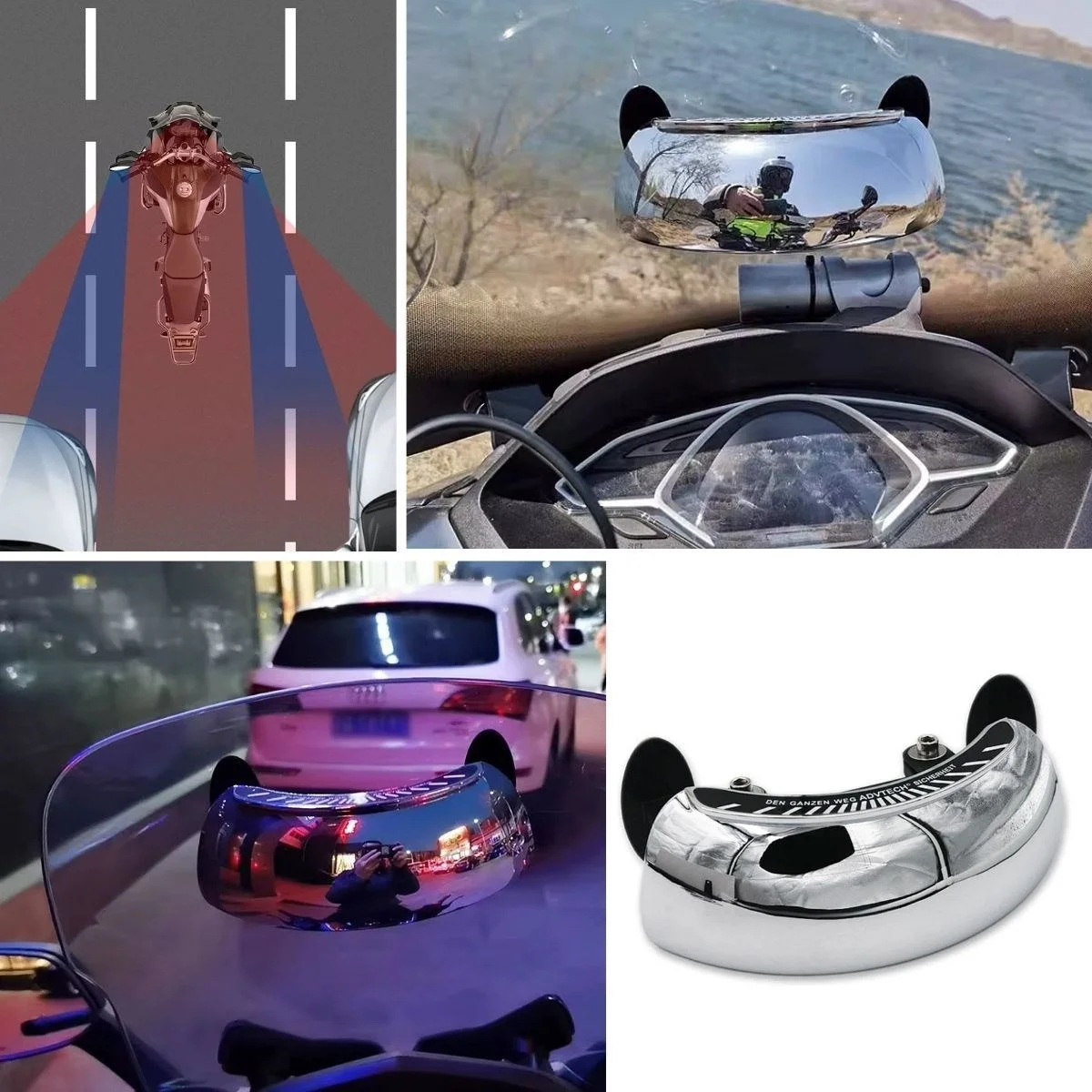 Motosiklet İçin Islanmaya Dayanıklı Geniş Açı Görme Ve Kör Nokta Aynası Bx40 Fiyatı, Yorumları ve Özellikleri