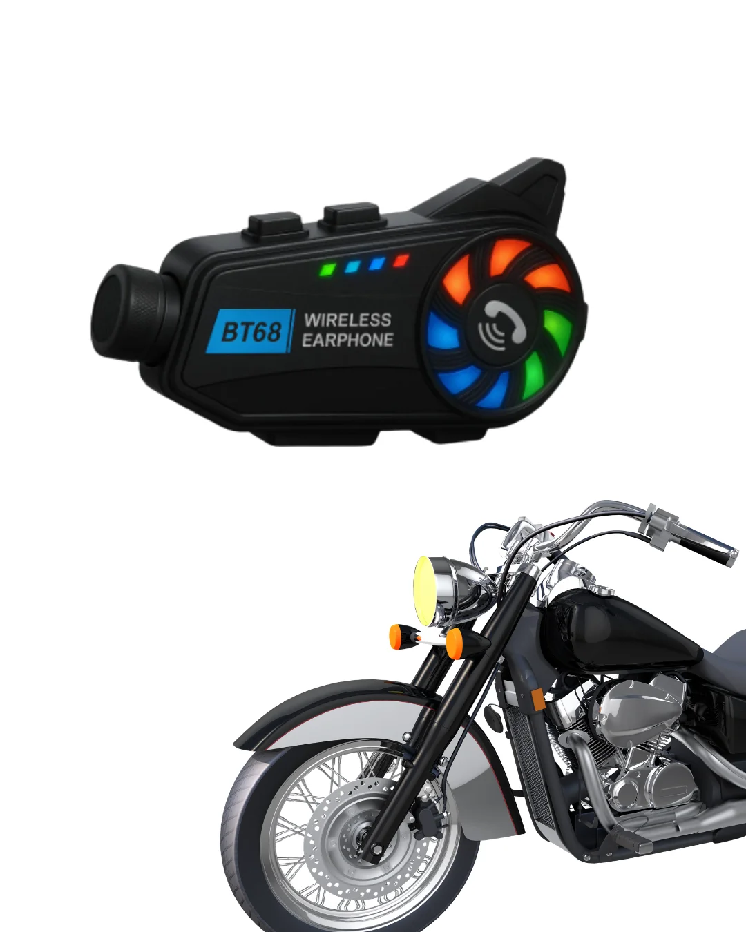 Motosiklet Kamera Seti Geniş Açılı Lens ve Mobil Uygulama Destekli