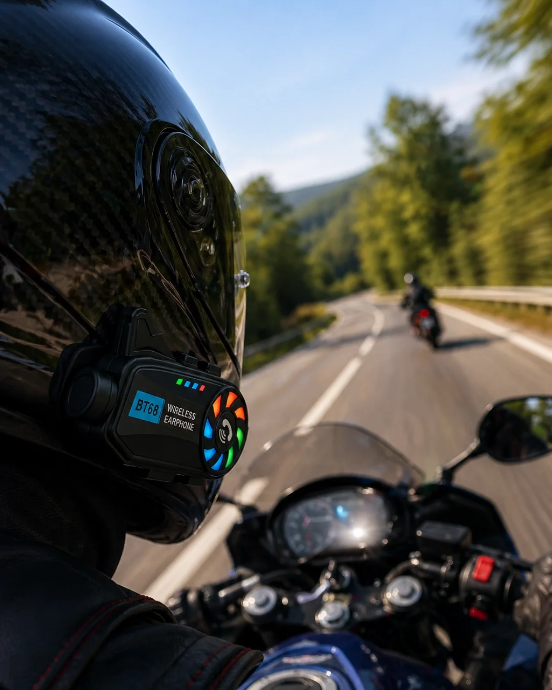 Motosiklet Kask Kamera Sistemi Gece Görüş Destekli Bluetooth ve Uzun Pil
