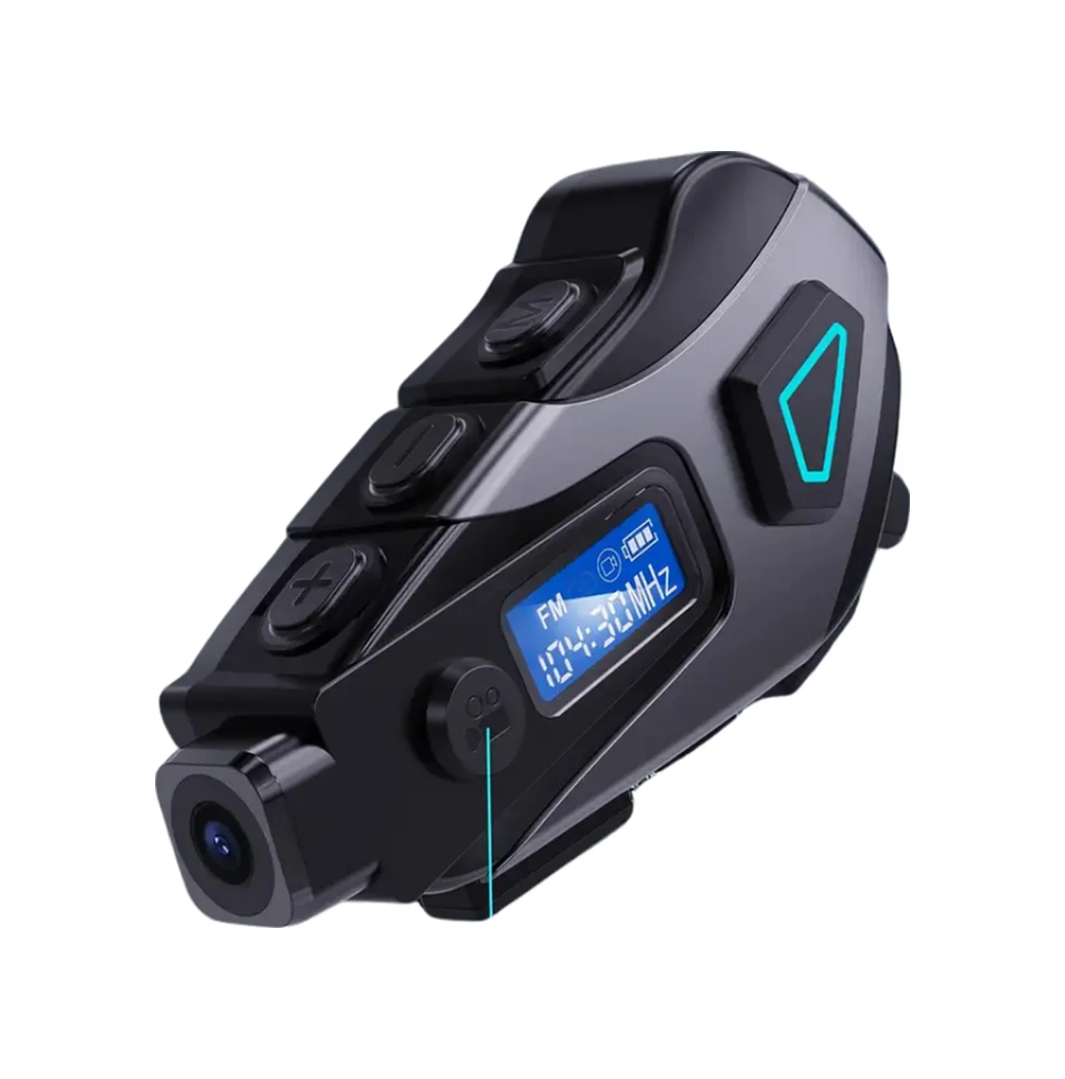 Motosiklet Kask Kulaklığı Bluetooth 5.3 Kamera Ve Fm Radyo Destekli - Lisinya