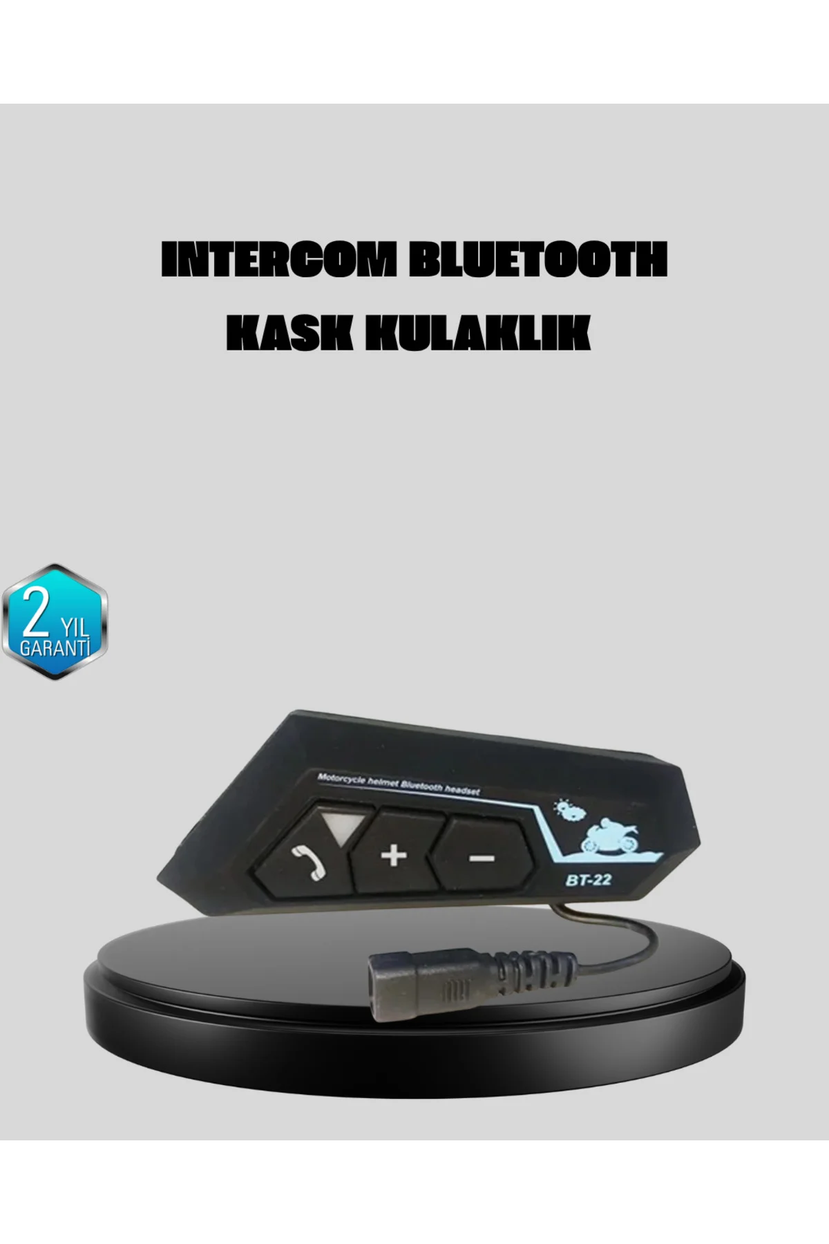 Motosiklet Kask Kulaklığı Bluetooth 5.0 Gürültü Önleme ve Hızlı B