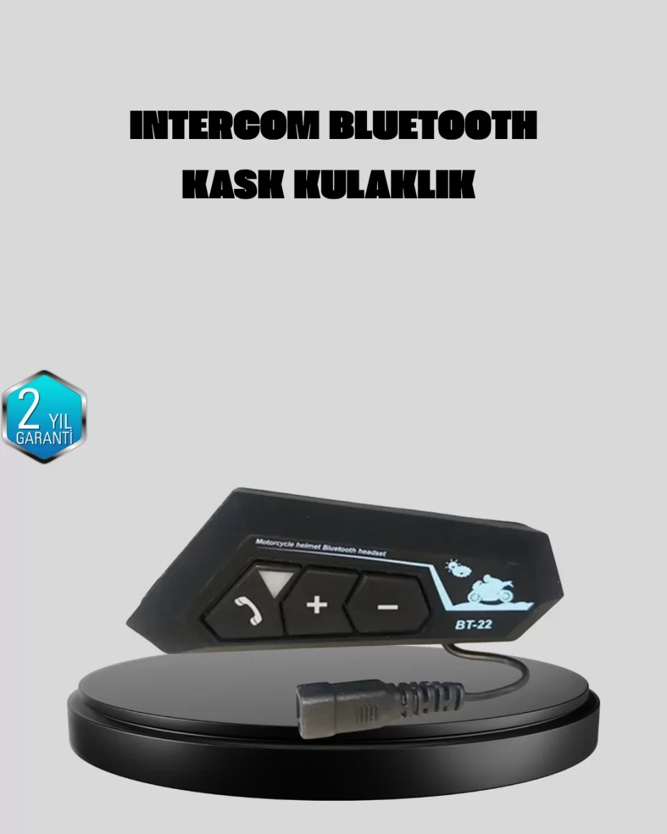 Motosiklet Kask Kulaklığı Bluetooth 5.0 Gürültü Önleme ve Hızlı Bağlantı - Lisinya