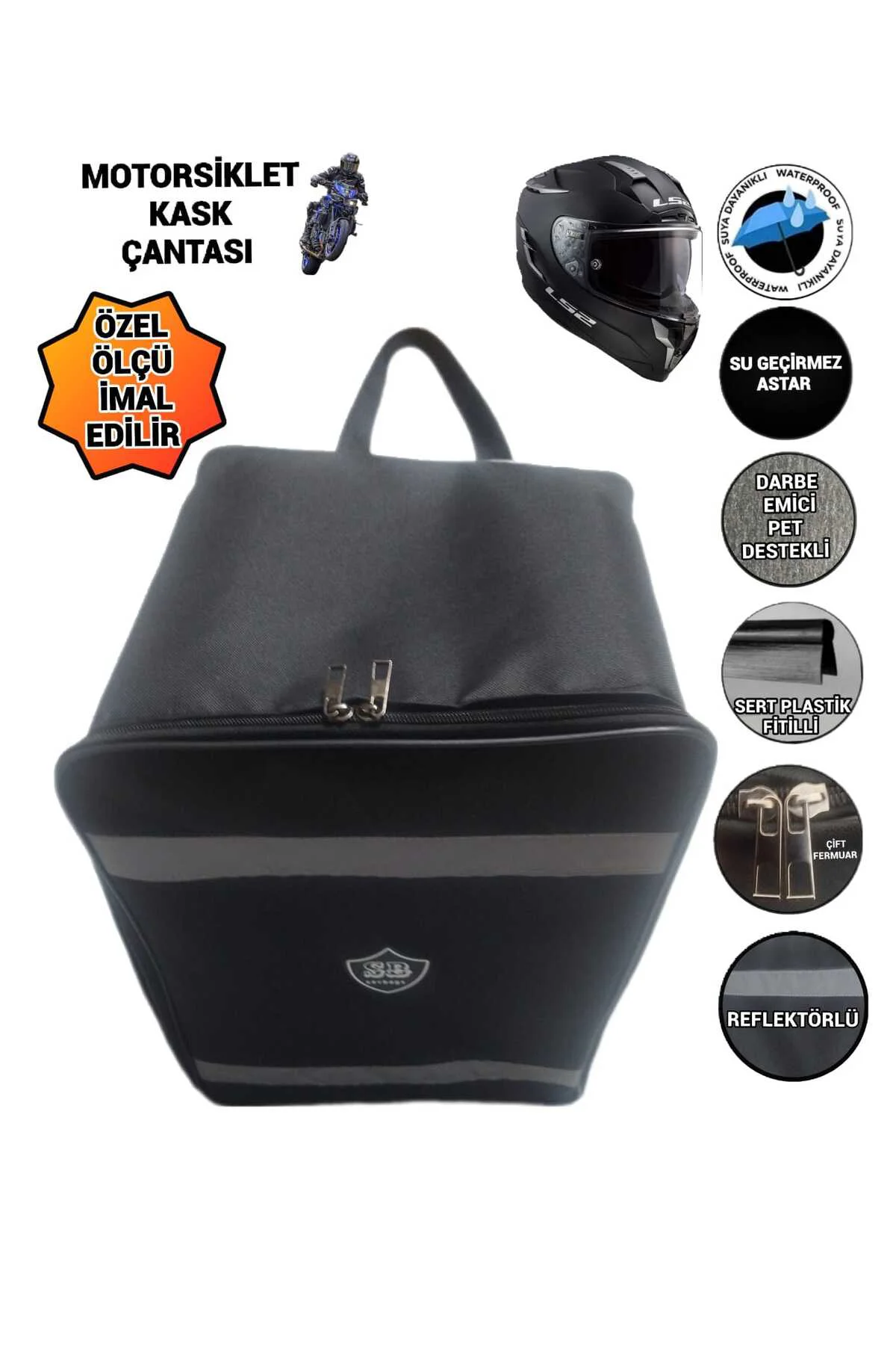 Motosiklet Kask Taşıma Çantası