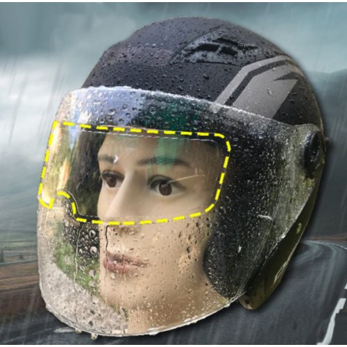 Motosiklet Kaskı Yağmur Kaydırıcı Motosiklet Kaskı Yağmur Kaydırıcı