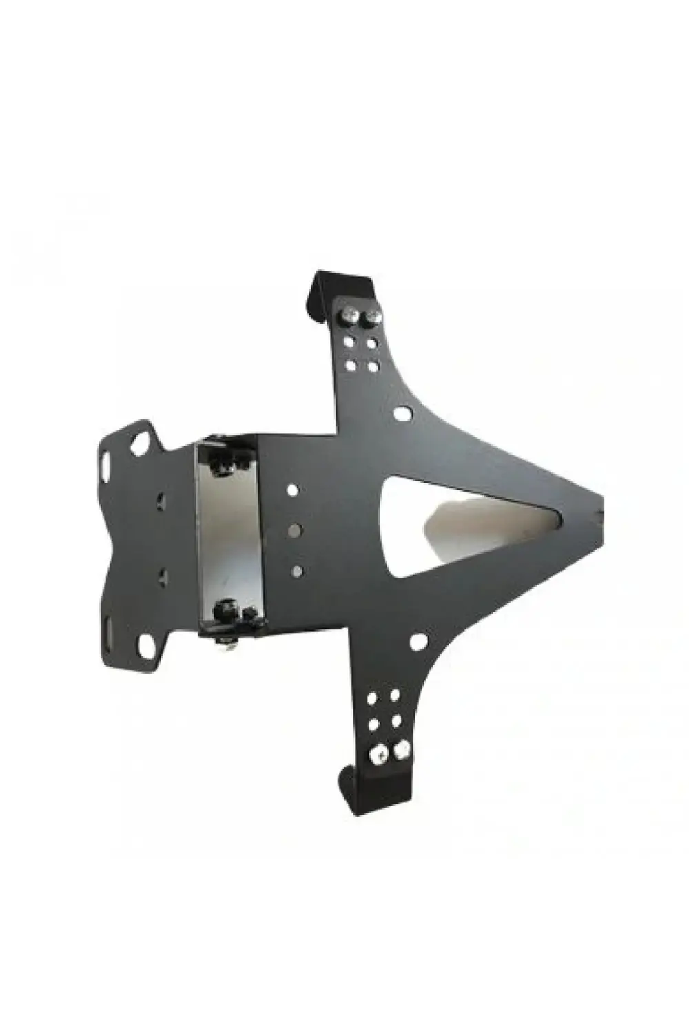 Motosiklet Katlanır Plakalık Sinyal Bağlantılı Siyah