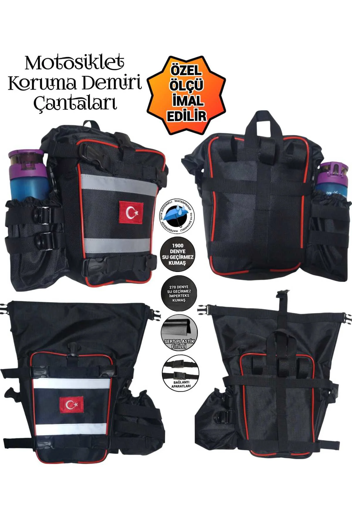 MOTOSİKLET KORUMA DEMİRİ ÇANTALARI