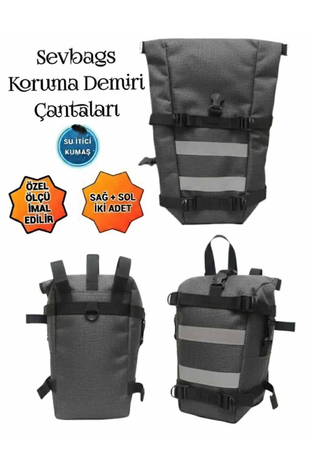 motosiklet koruma demiri avadanlıkları 600 denye gri