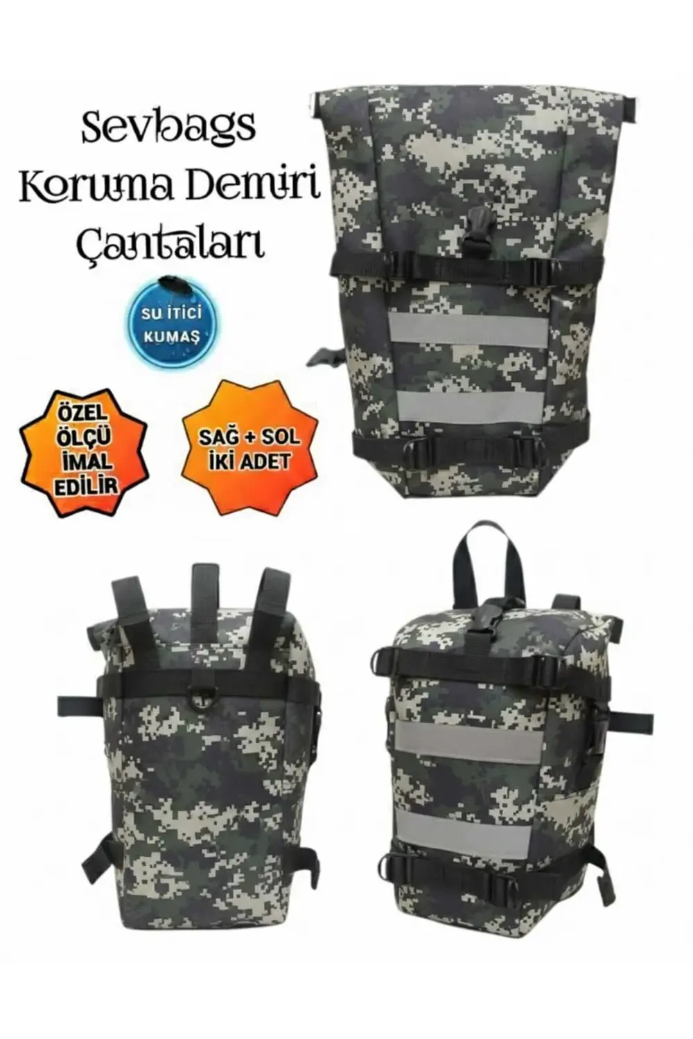 motosiklet koruma demiri avadanlıkları 600 denye kamuflaj