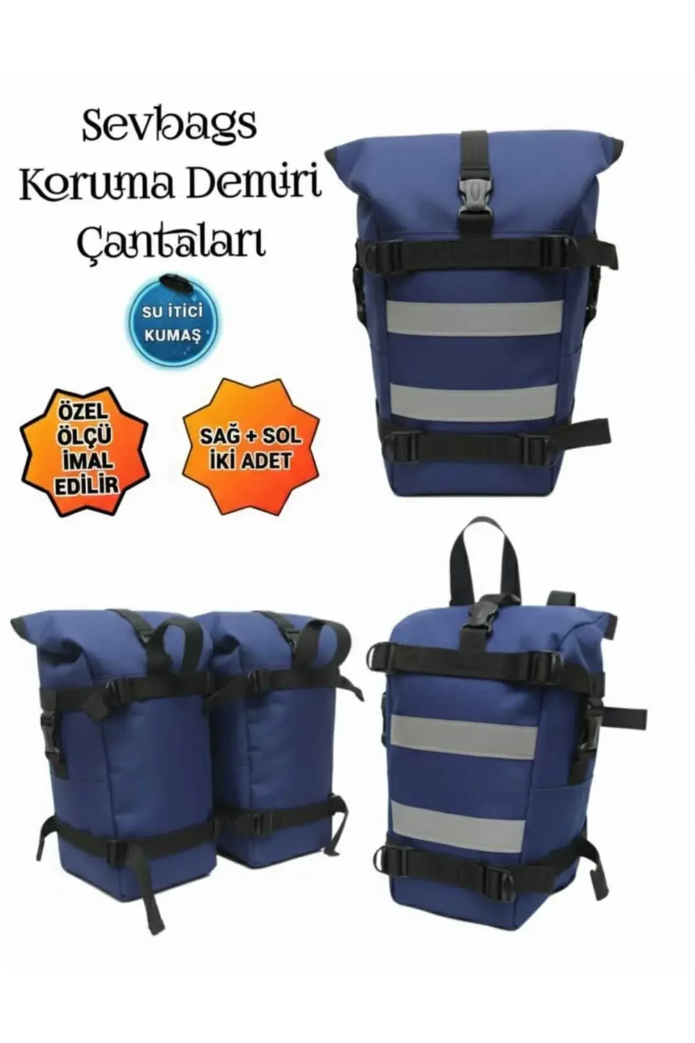 motosiklet koruma demiri avadanlıkları 600 denye lacivert