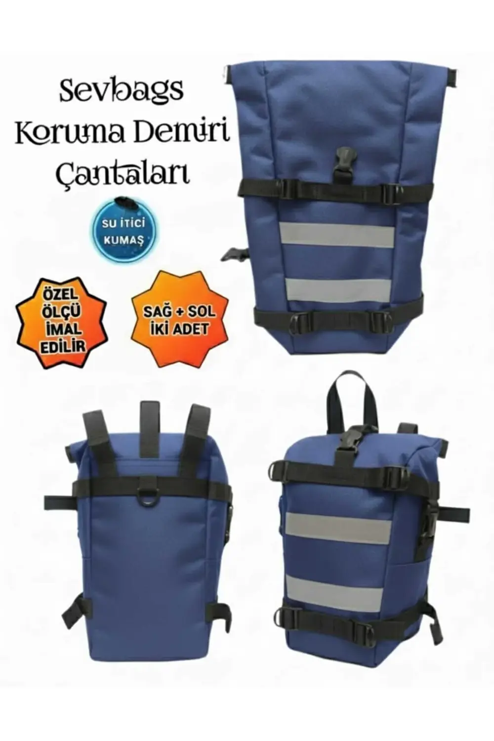 motosiklet koruma demiri avadanlıkları 600 denye lacivert