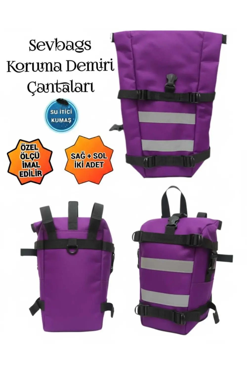 motosiklet koruma demiri avadanlıkları 600 denye mor