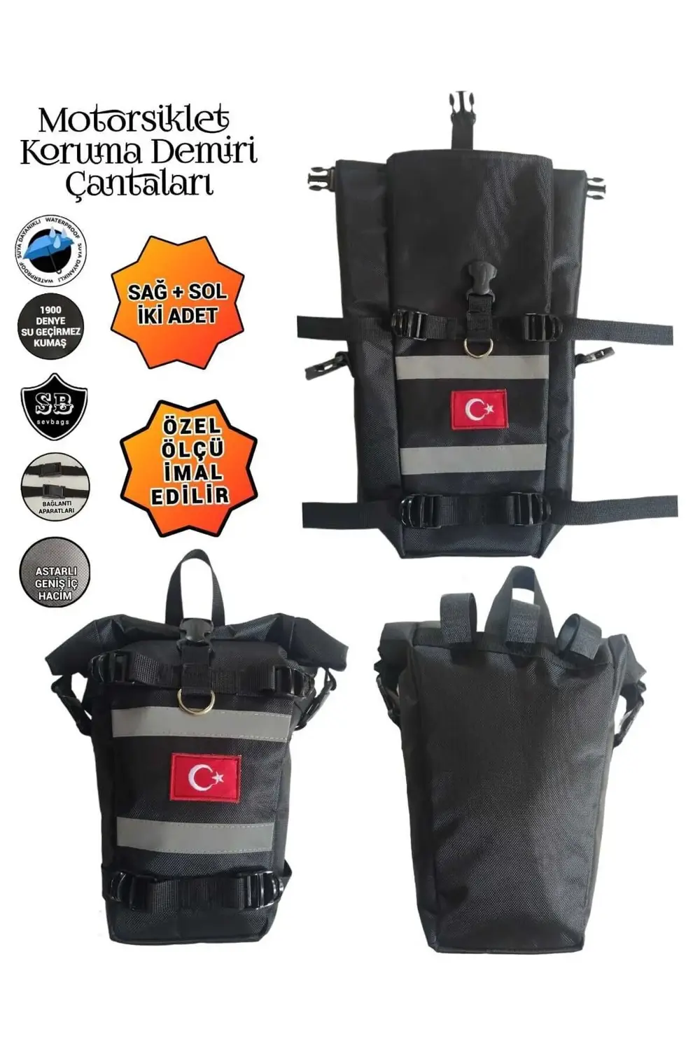 Motosiklet Koruma Demiri Çantaları 1900