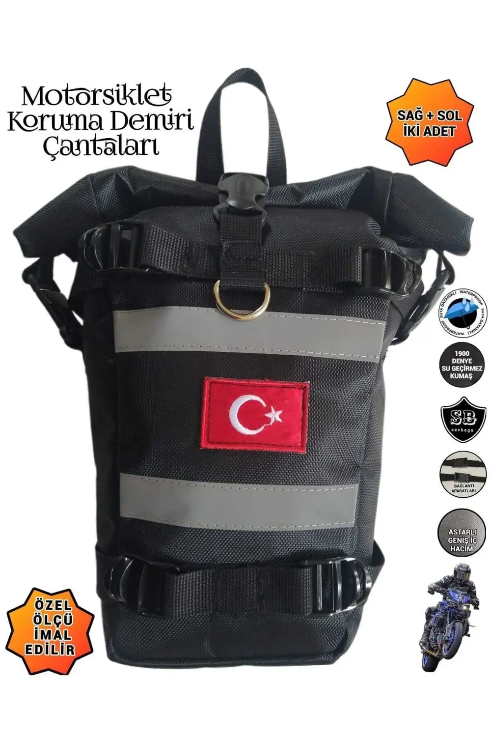 Motosiklet Koruma Demiri Çantaları 1900