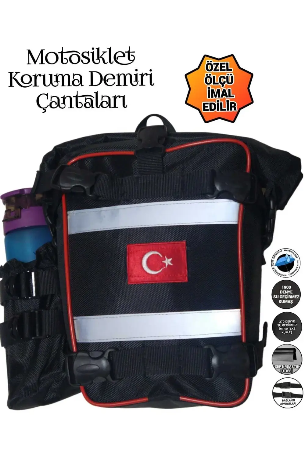 MOTOSİKLET KORUMA DEMİRİ ÇANTALARI
