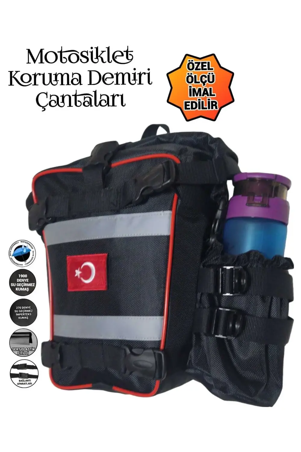MOTOSİKLET KORUMA DEMİRİ ÇANTALARI