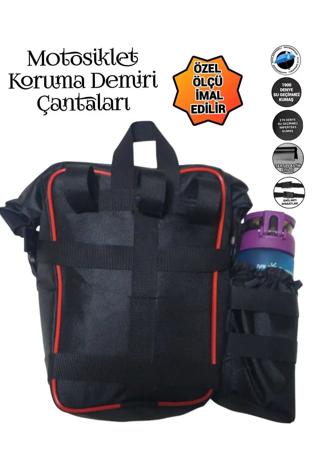 MOTOSİKLET KORUMA DEMİRİ ÇANTALARI