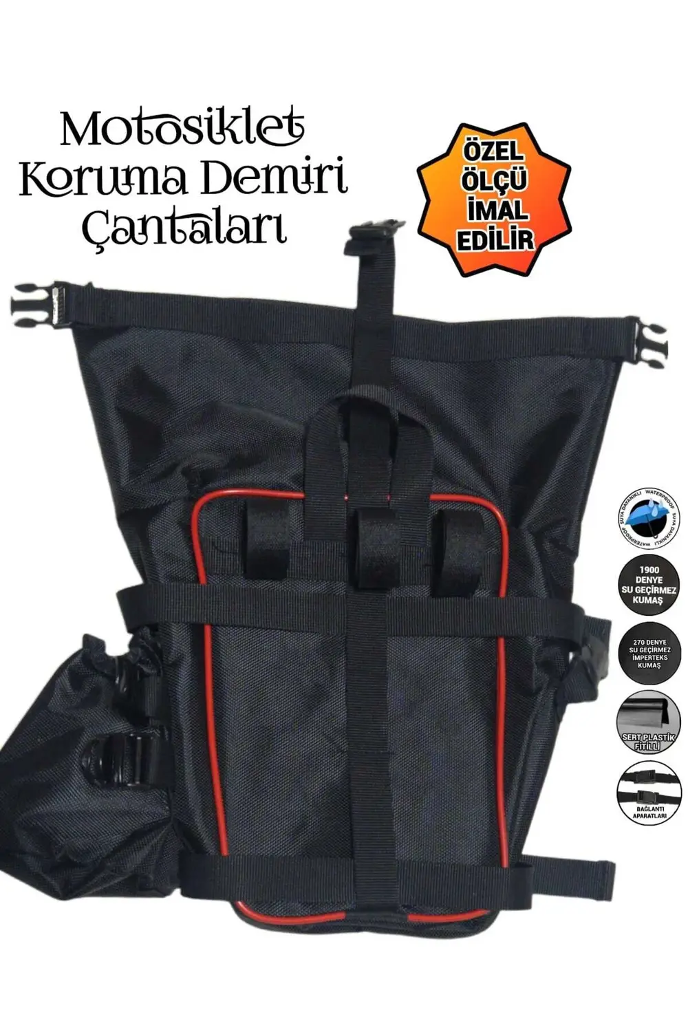 MOTOSİKLET KORUMA DEMİRİ ÇANTALARI