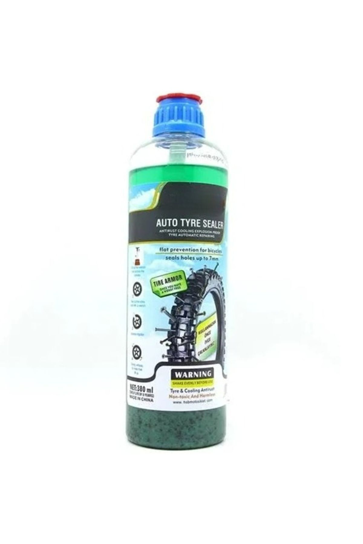Motosiklet Lastik Tamir Kiti Yeşil 380ML